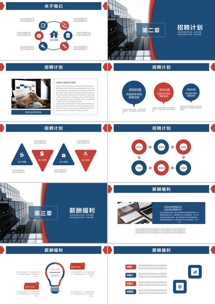 适用公司企业商业汇报融资策划部门培训的企业招聘模板分享-1