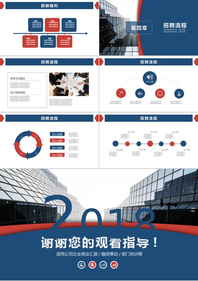 适用公司企业商业汇报融资策划部门培训的企业招聘模板分享-2