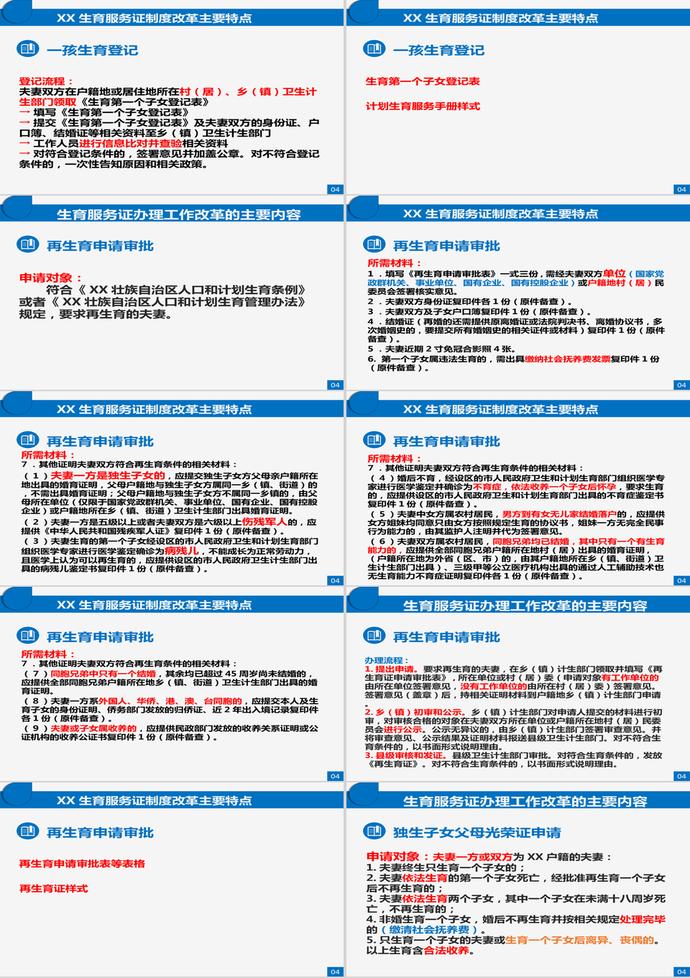 改革生育服务证制度工作PPT模板-2