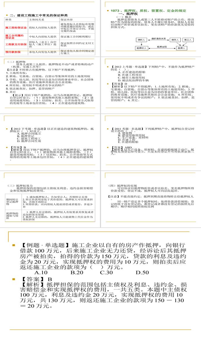 建设工程物权制度PPT模板-3